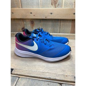 Size 4Y Nike Glow Star Runner 2 D2N 'Blue Pink' CJ2094-400 EU36